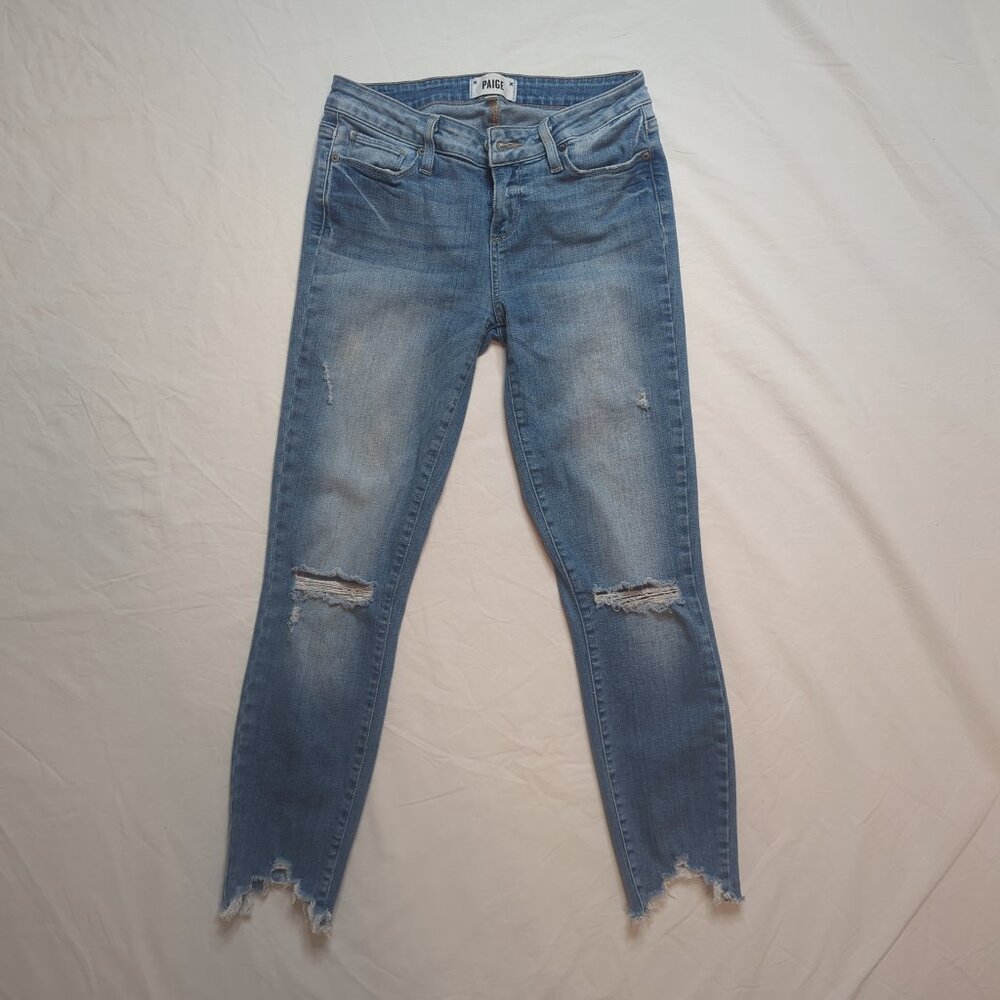 Paige "Verdugo" Lightwash Jeans, Size 26